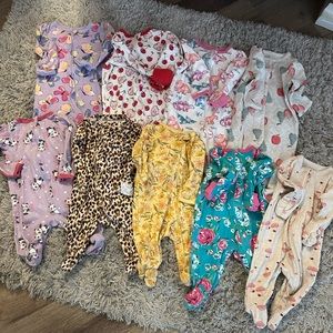 Baby girl sleeper 0-3